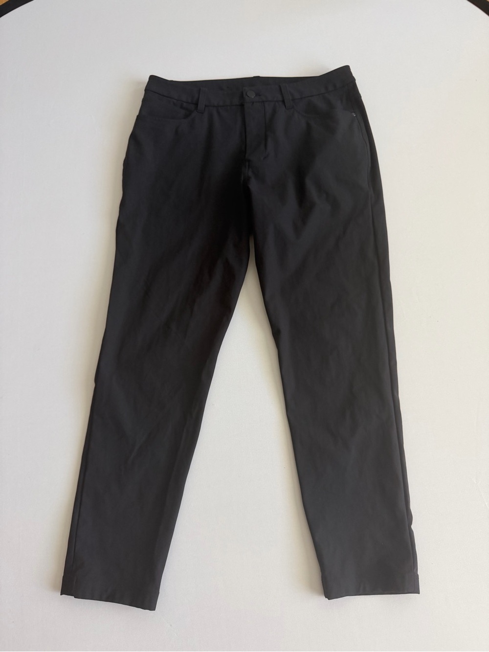 Lululemon Men’s ABC Pants Black 30W Warpstreme 5-Pocket